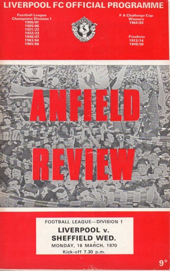 Match programme